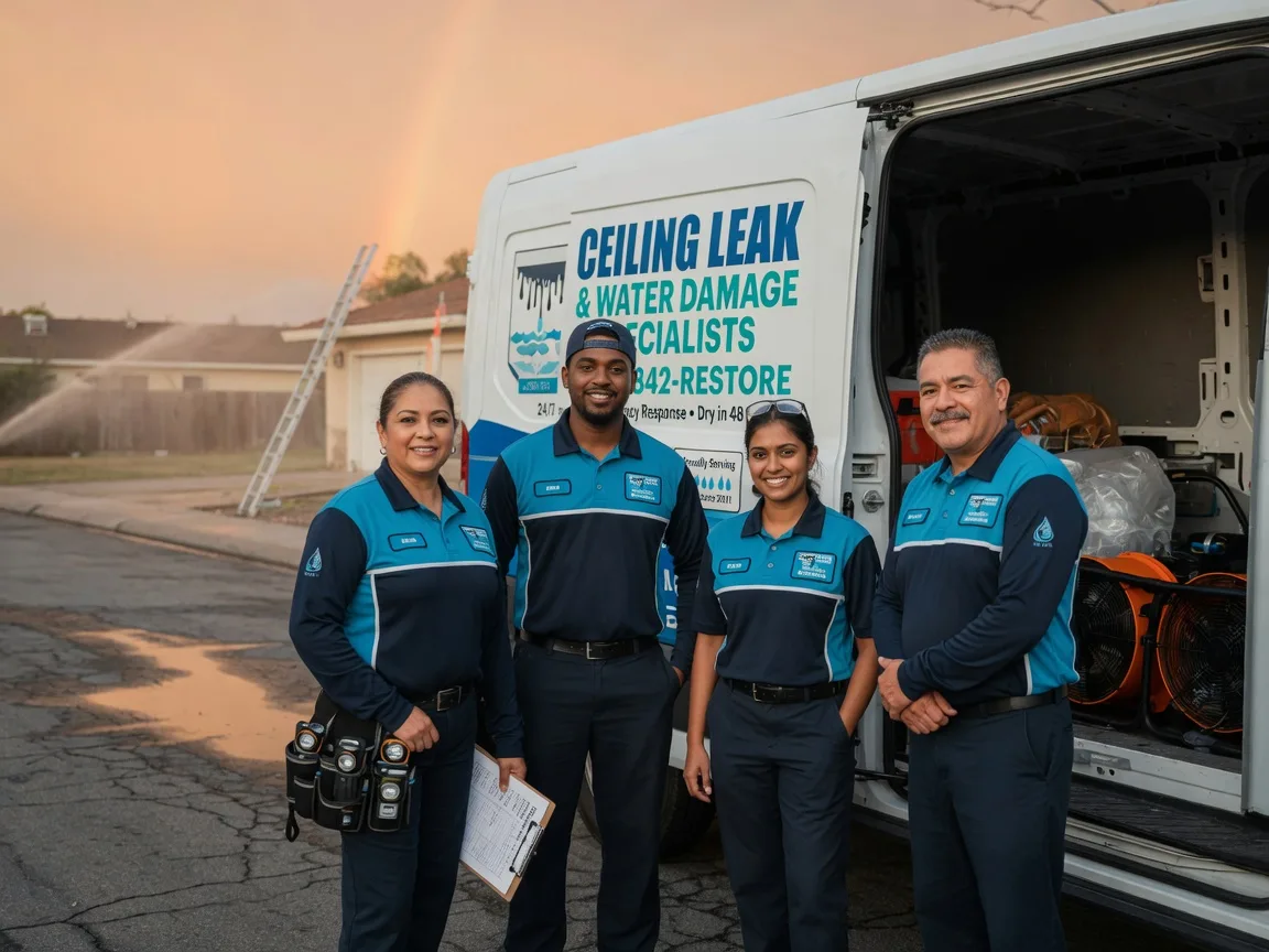 Ceiling Leak Cleanup company in Lowell, OH