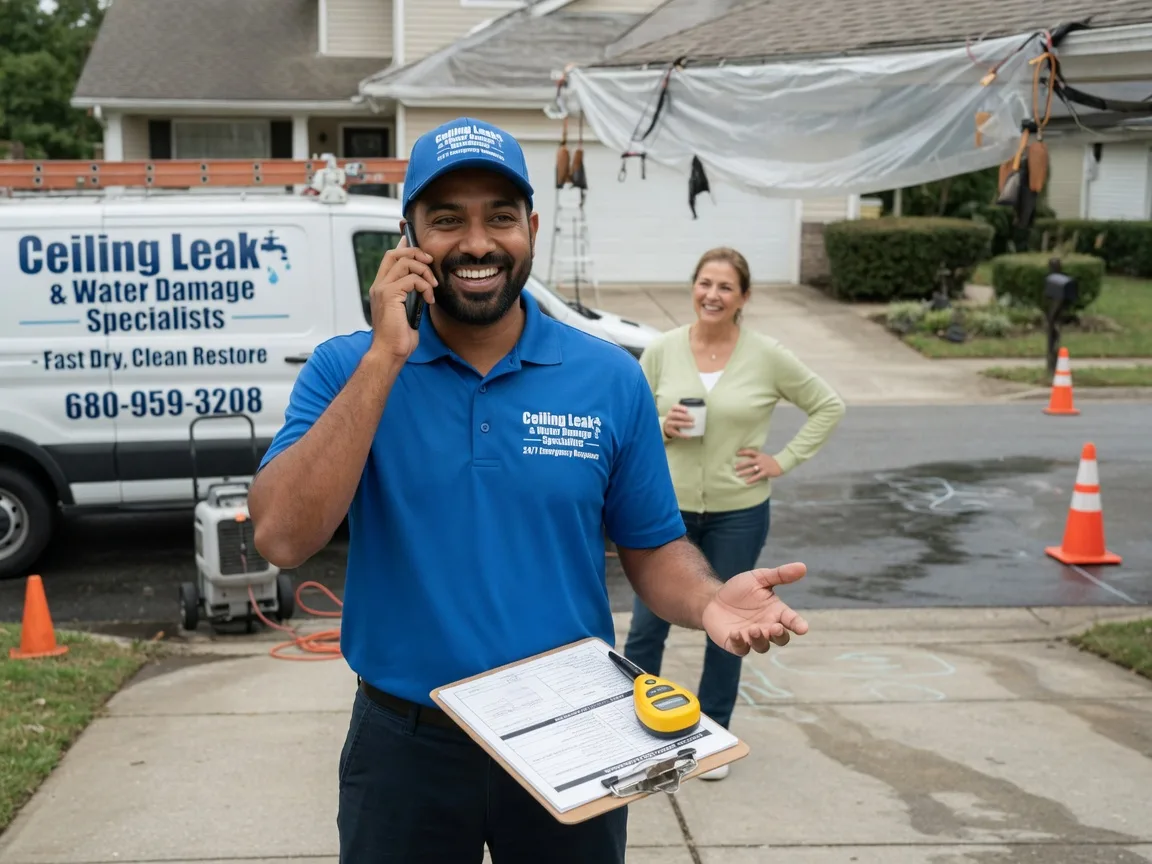 Ceiling Leak Cleanup Lowell, OH FAQs